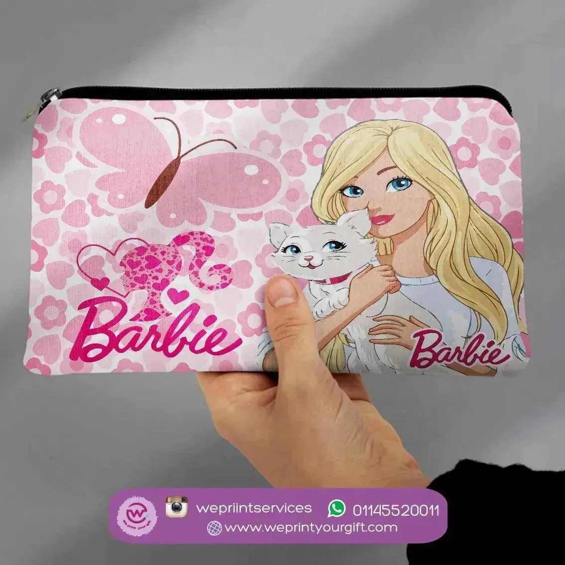 Canvas - Pencil Case - Barbie