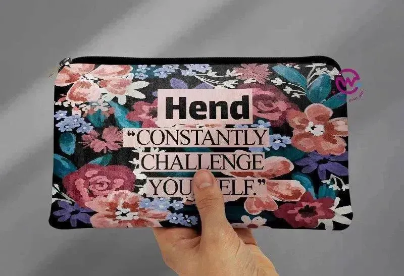 Canvas - Pencil Case - Names-B