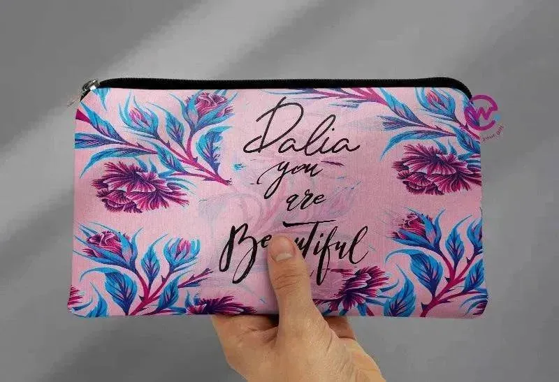 Canvas - Pencil Case - Names-B