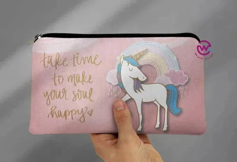 Canvas - Pencil Case - Unicorn