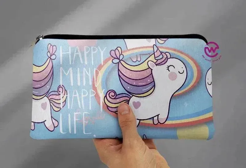 Canvas - Pencil Case - Unicorn