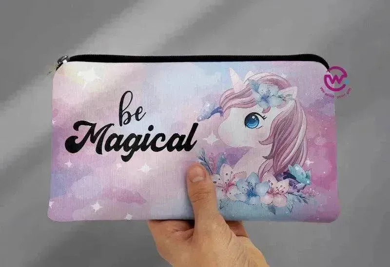 Canvas - Pencil Case - Unicorn