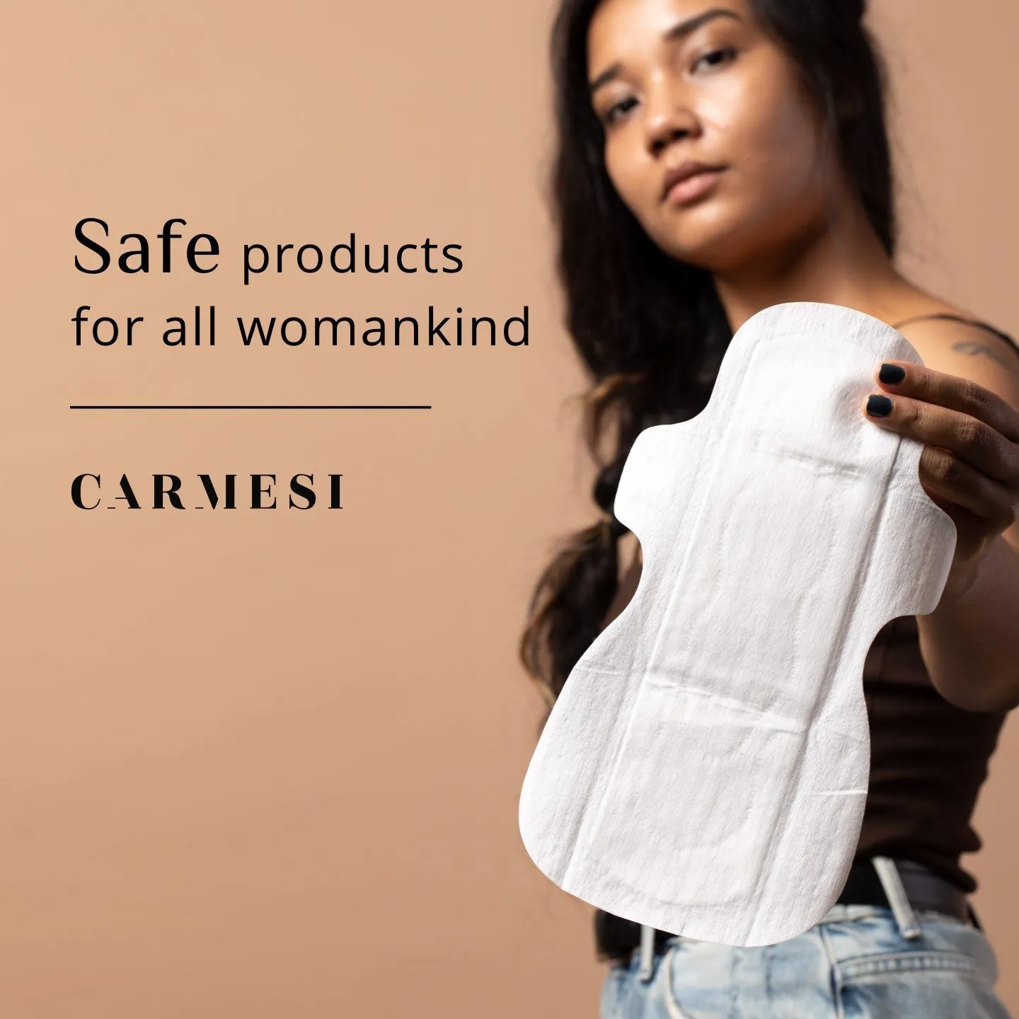 Carmesi Eco-Conscious - Sanitary Pads for Rash-Free   Eco-Friendly Periods (5 Large   5 XL)