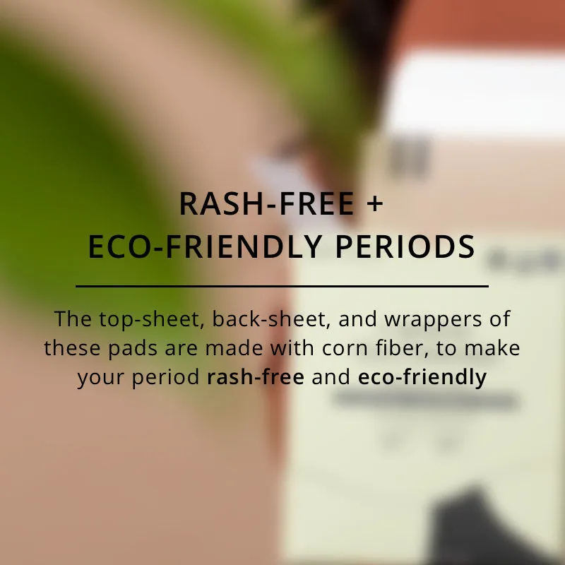 Carmesi Eco-Conscious - Sanitary Pads for Rash-Free   Eco-Friendly Periods (5 Large   5 XL)