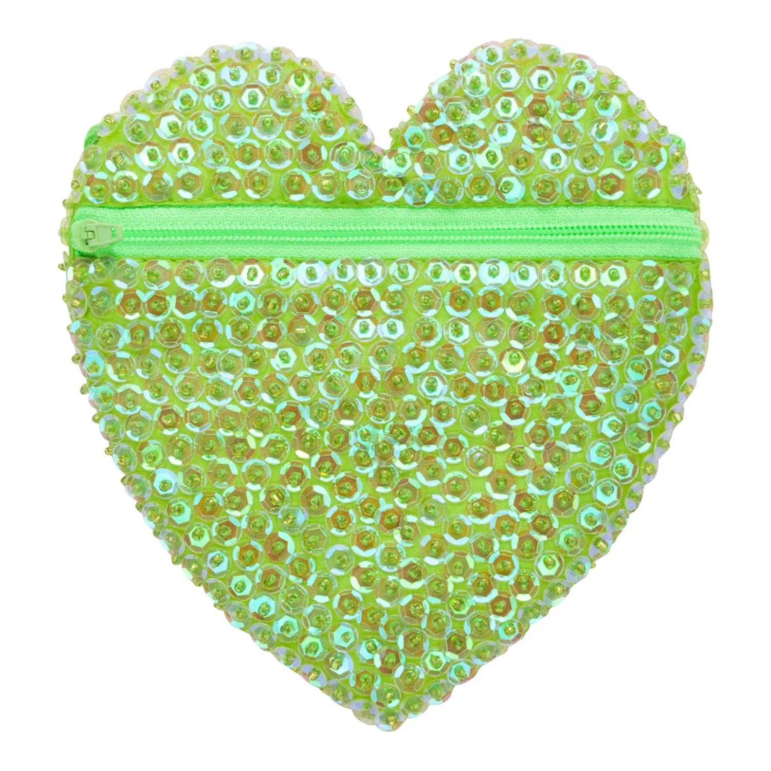 Children's Small Sparkly Sequin Heart Purse