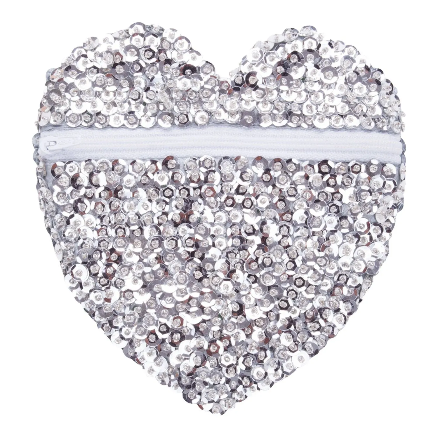 Children's Small Sparkly Sequin Heart Purse