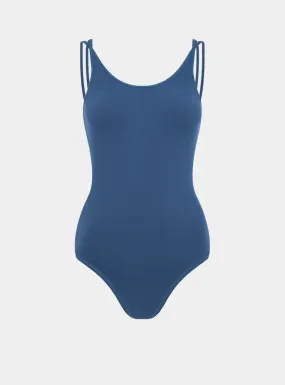 Corea Stretch-Bamboo Seamless Body - Seabed Blue