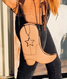 Cowboy Boot Crossbody Bag