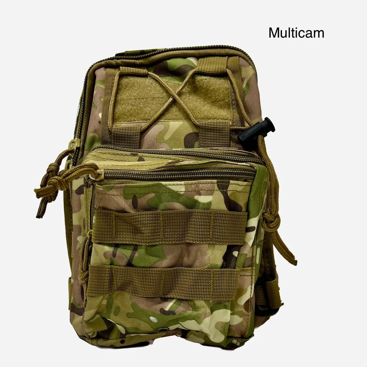 Crossbody Canvas Camouflage Sling 9" Available in 7 Colors