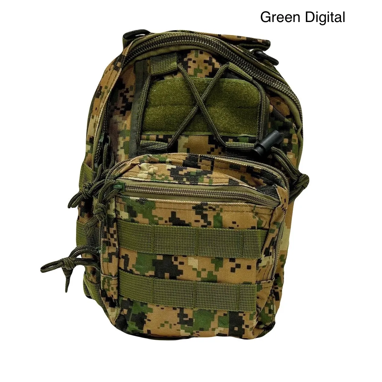 Crossbody Canvas Camouflage Sling 9" Available in 7 Colors