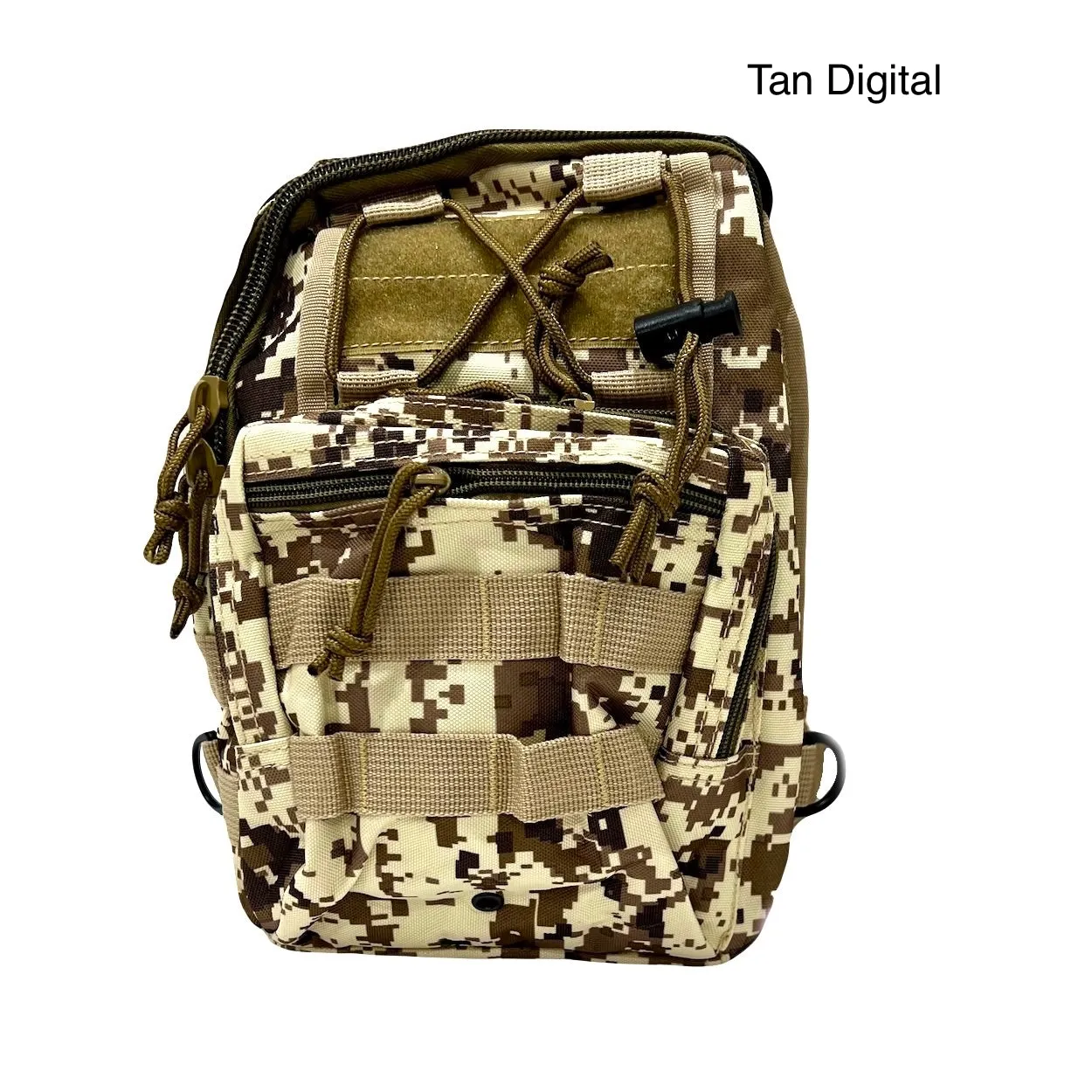 Crossbody Canvas Camouflage Sling 9" Available in 7 Colors