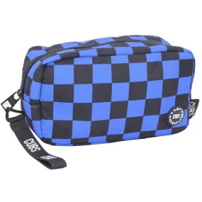 CUBS SEQUIN TIGER BLUE CHECKS PENCIL CASE