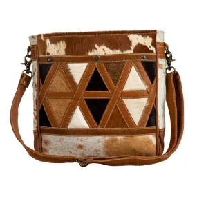 Dakota Plains Hair-On Hide Petite Canvas Hairon Bag