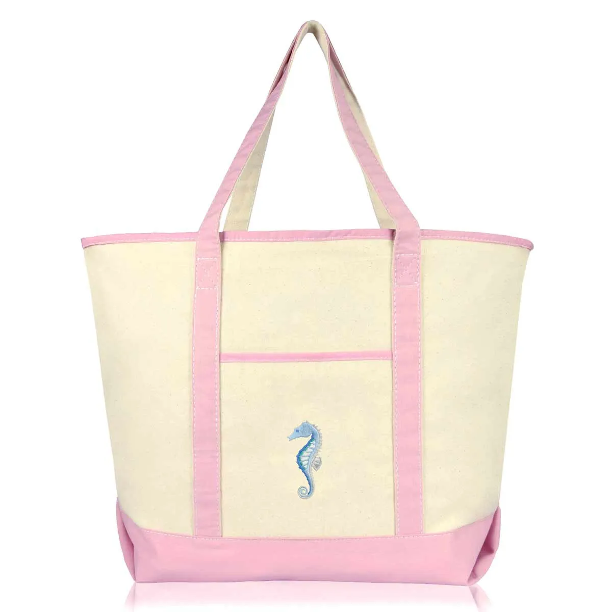 Dalix Seahorse Tote Bag