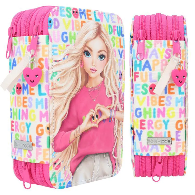 Depesche Topmodel Triple Pencil Case Selflove