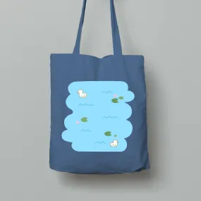 Duck Pond Tote Bag