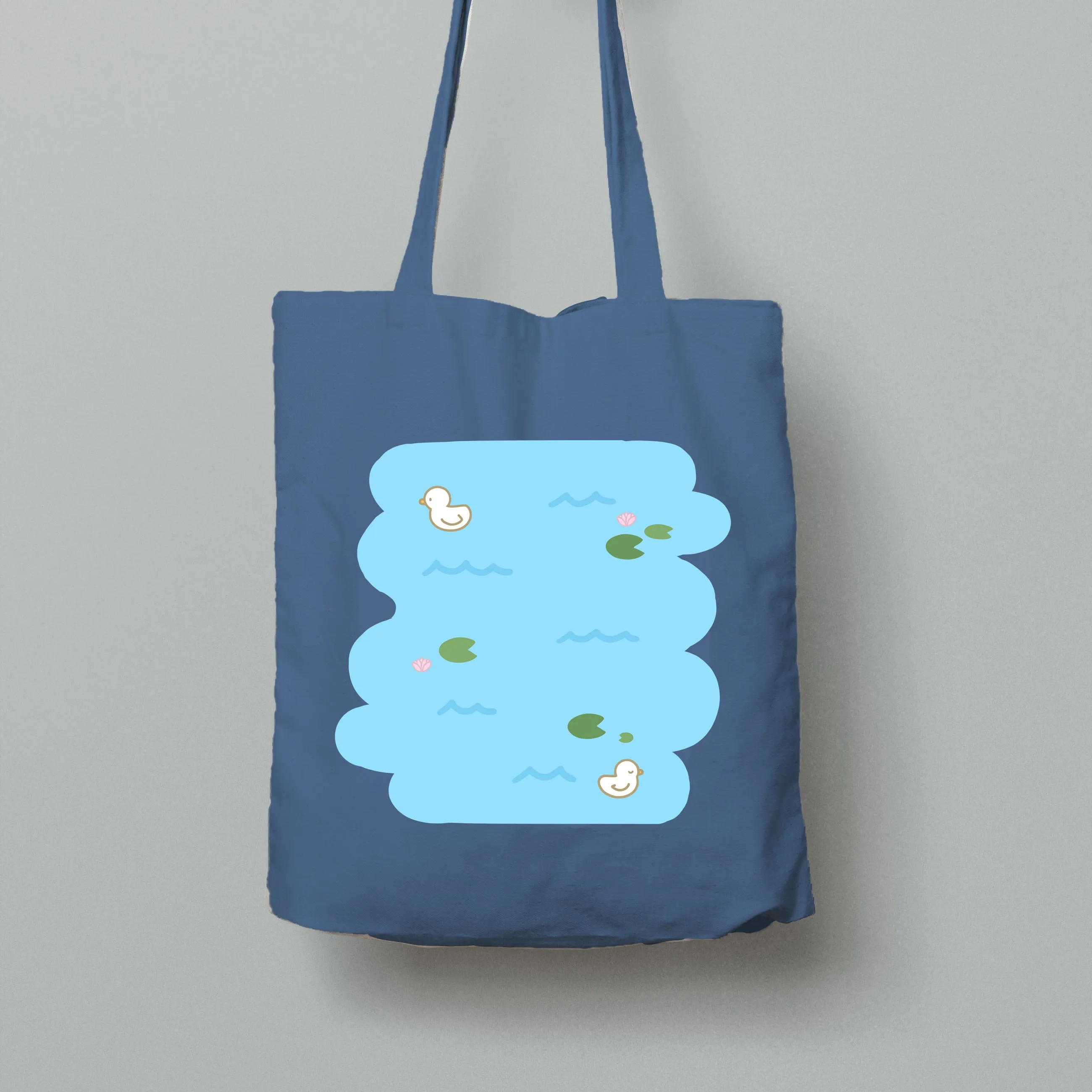 Duck Pond Tote Bag