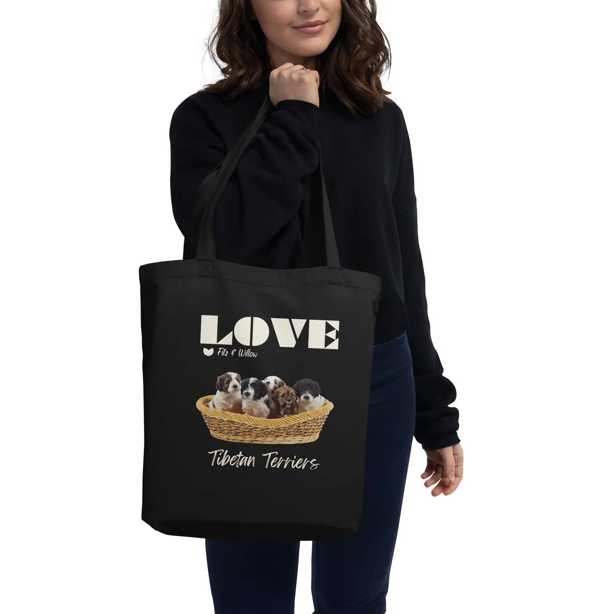 Eco Tote Bag, Tibetan Terrier