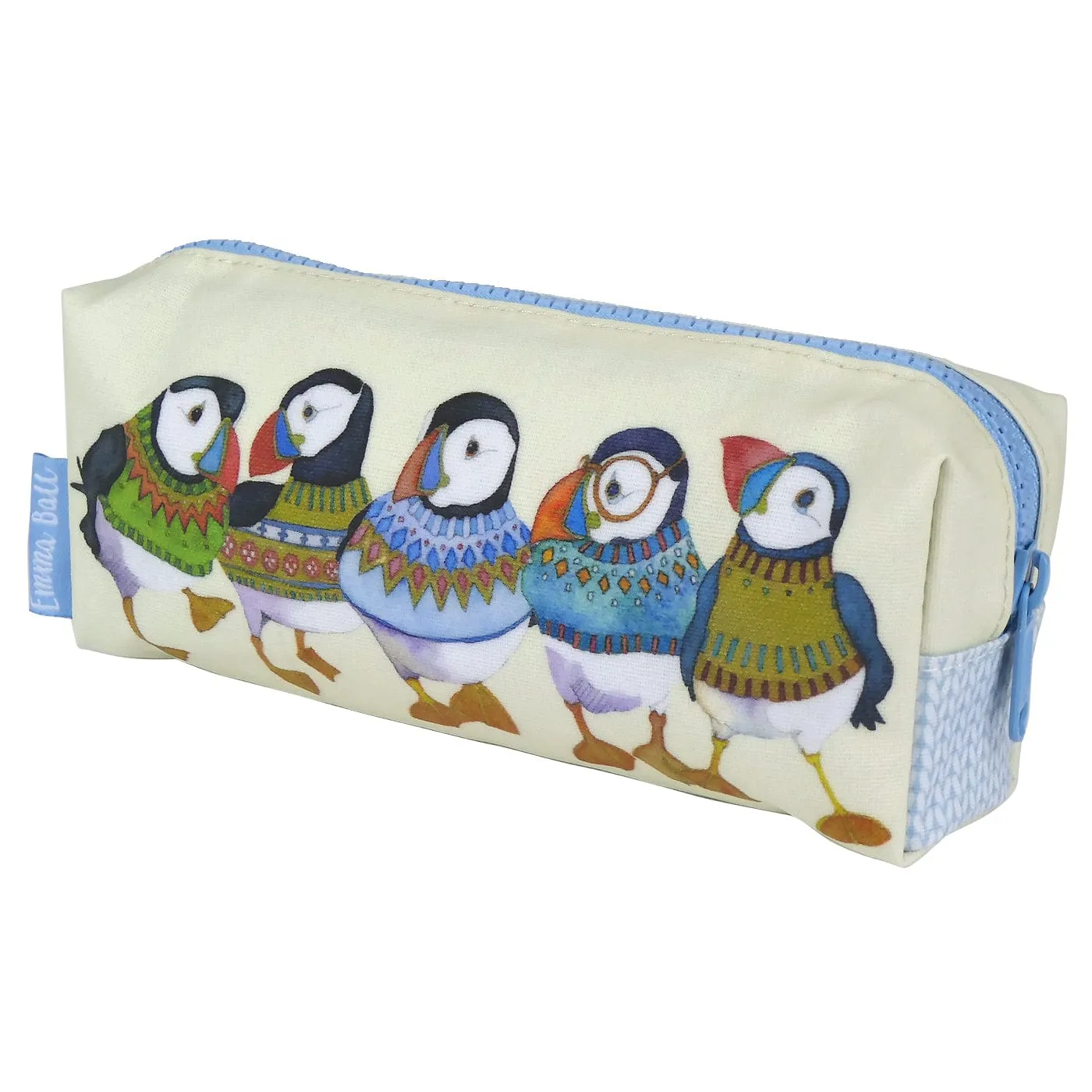 Emma Ball - Pencil Case - Woolly Puffins