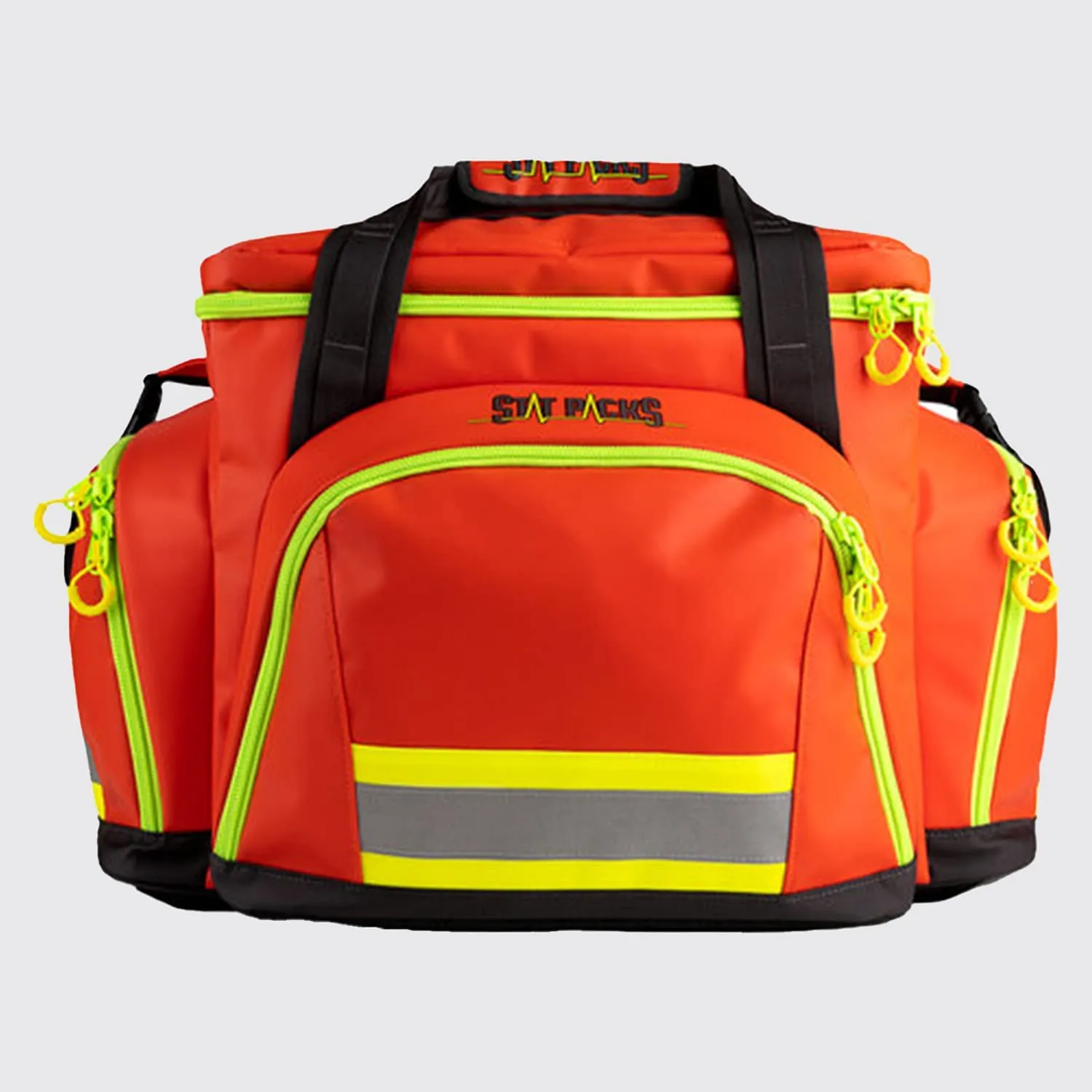 Ever Ready First Aid StatPacks Fully Stocked EMT Premium Trauma Bag for Firefighters & First Responders