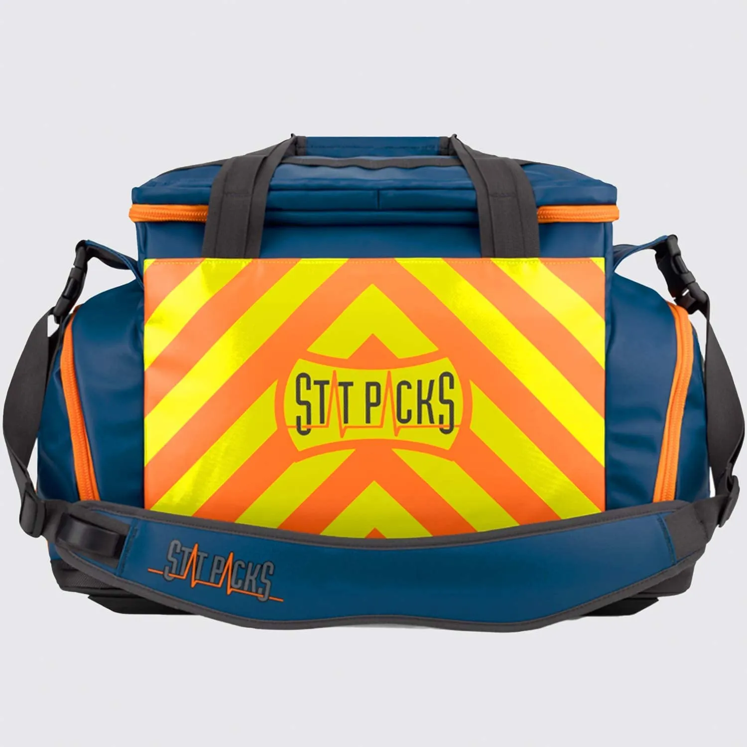 Ever Ready First Aid StatPacks Fully Stocked EMT Premium Trauma Bag for Firefighters & First Responders