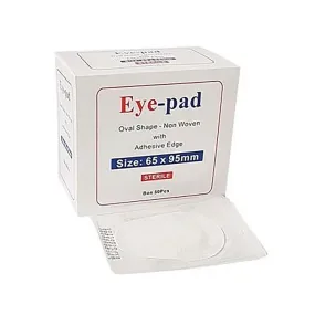 Eye-Pad Adhesive Sterile Non-Woven 65 x 95mm 50 Pack