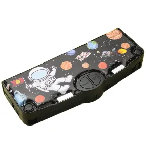 Fancydresswale Black Astronaut Pencil Box for Kids, Astronaut Pencil Box for Boys, Kids Pencil Box for Boys & Girls, Pencil Box for Boys, Astronaut Theme Return Gifts for Kids