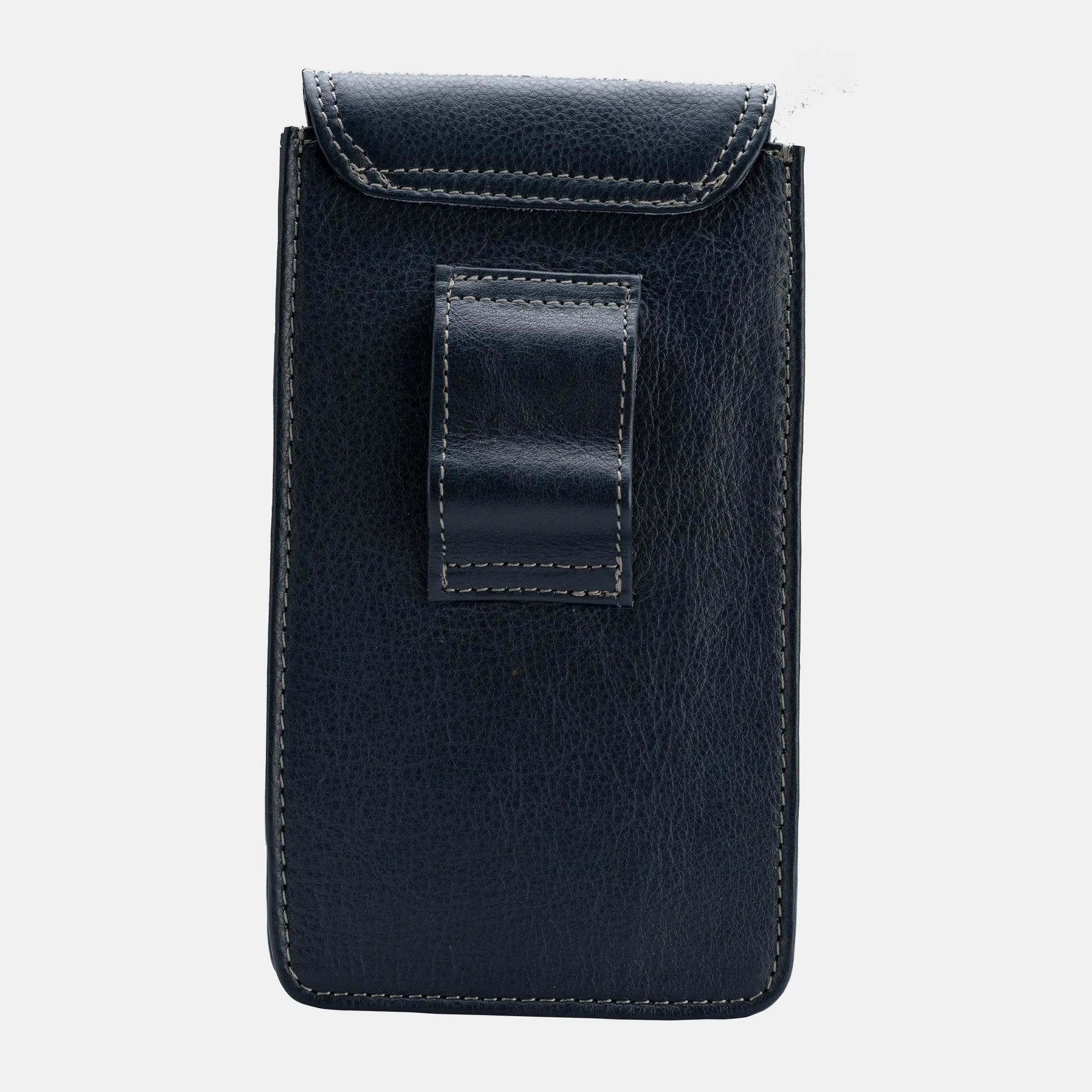 FINELAER Multifunctional Holster Leather Pouch For Mobile Phone With Belt Loop