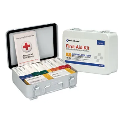 First Aid Only Unitized ANSI Compliant Class B Type III First Aid Kit for 100 People, 54 Units (90570)