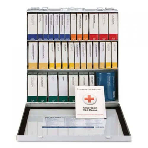 First Aid Only Unitized ANSI Compliant Class B Type III First Aid Kit for 100 People, 54 Units (90570)