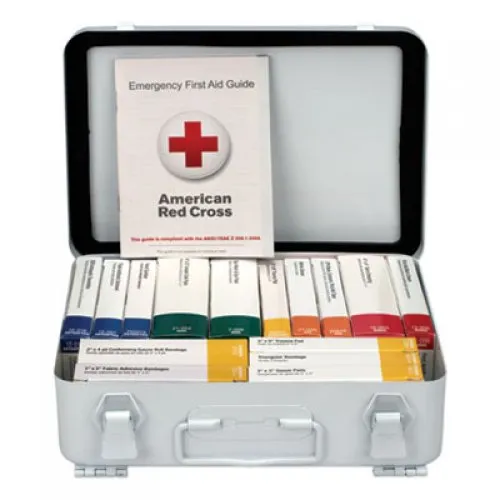 First Aid Only Unitized ANSI Compliant Class B Type III First Aid Kit for 100 People, 54 Units (90570)