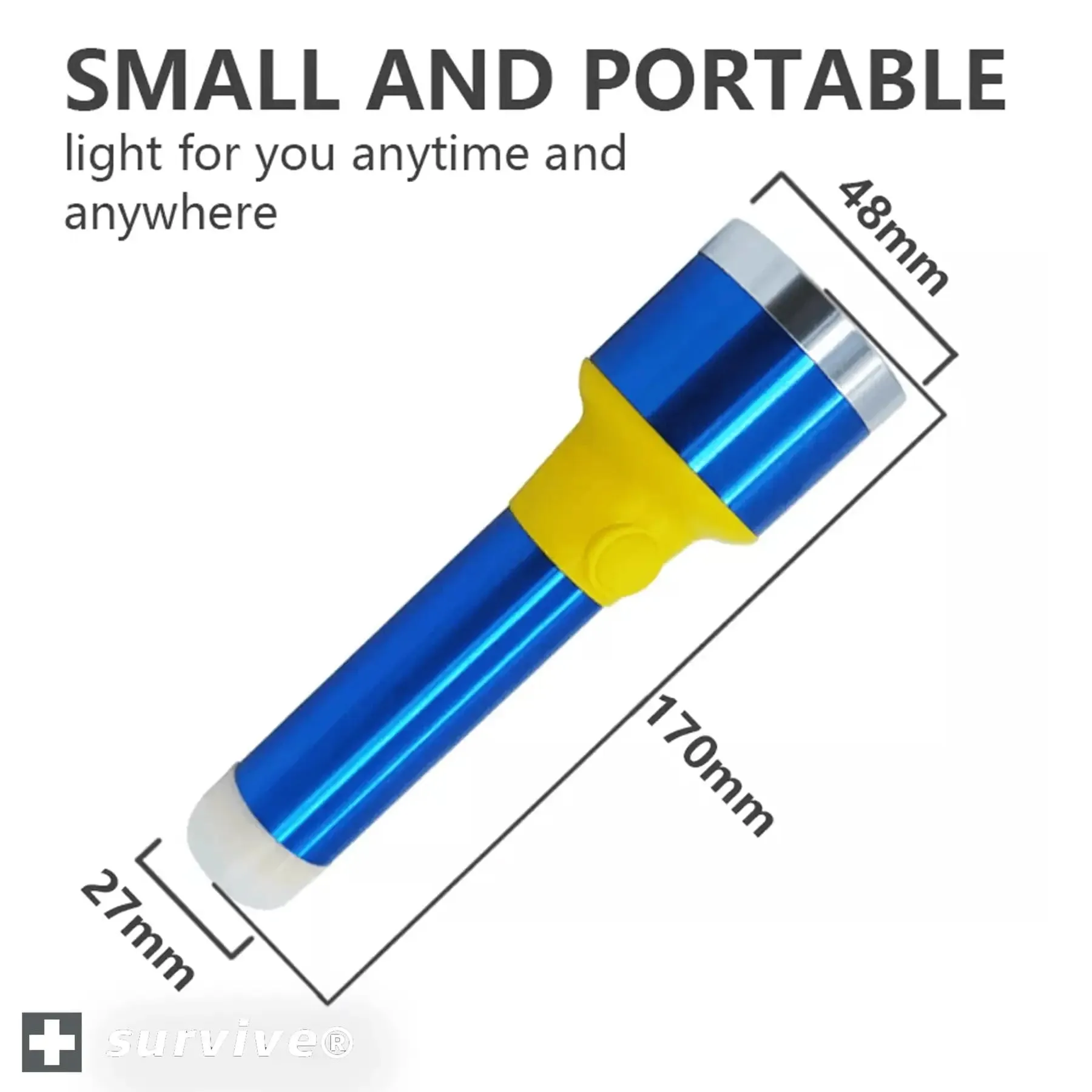 Flashlight USB Rechargeable LED XRT XJ-001