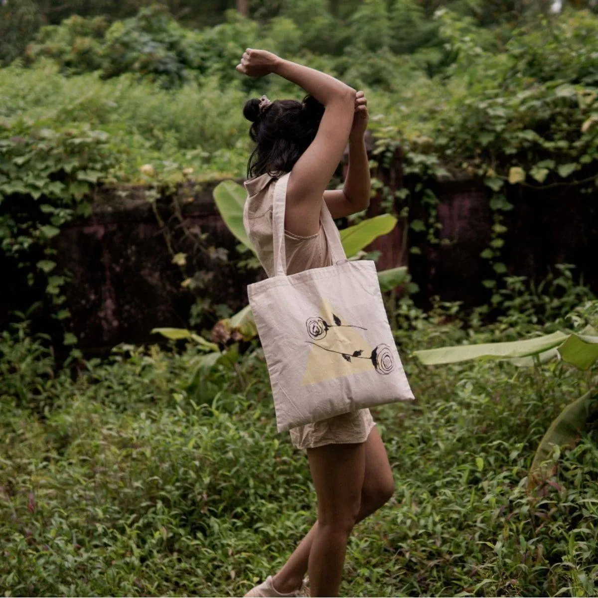 Floral Light Tote