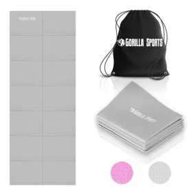 Foldable Yoga Mat with Bag - Grey