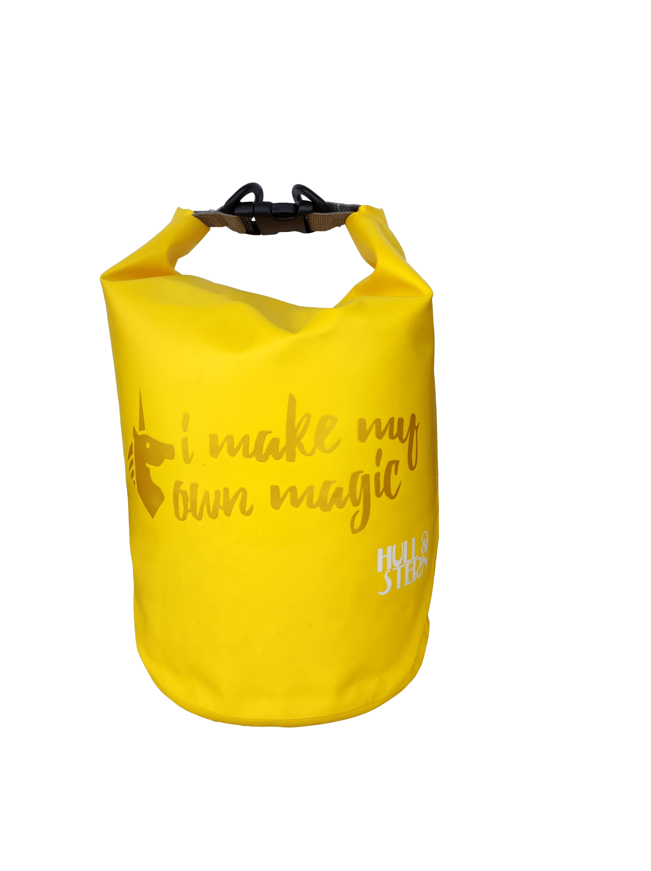 [FOR FREEBIE ONLY] Adventure Dry Bag Size 5L in Sunlight Yellow with Unicorn Magic Print