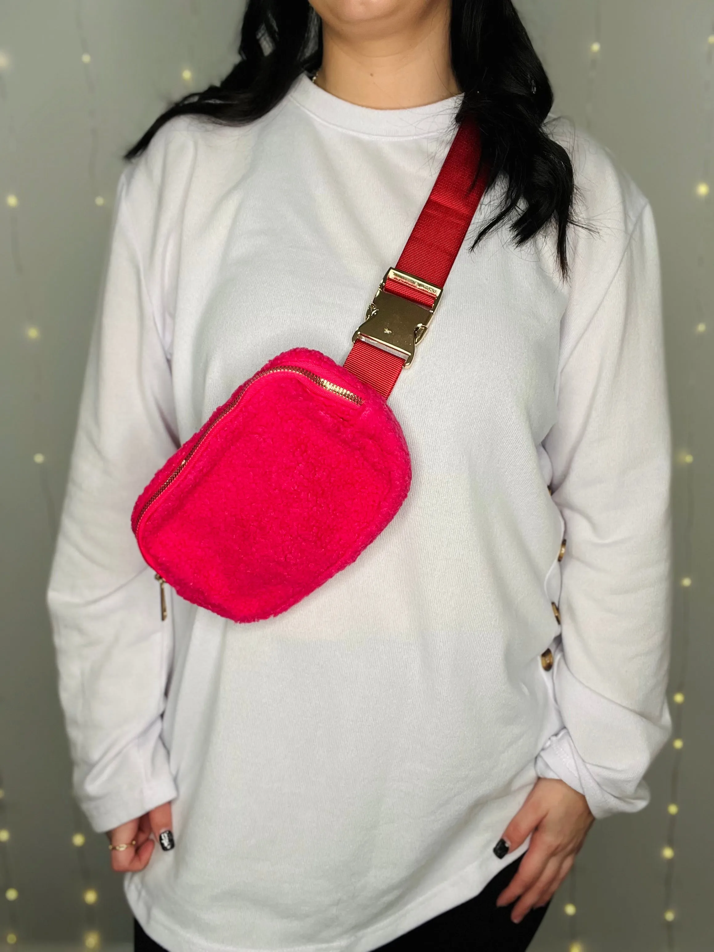 Fuzzy Belt Bag