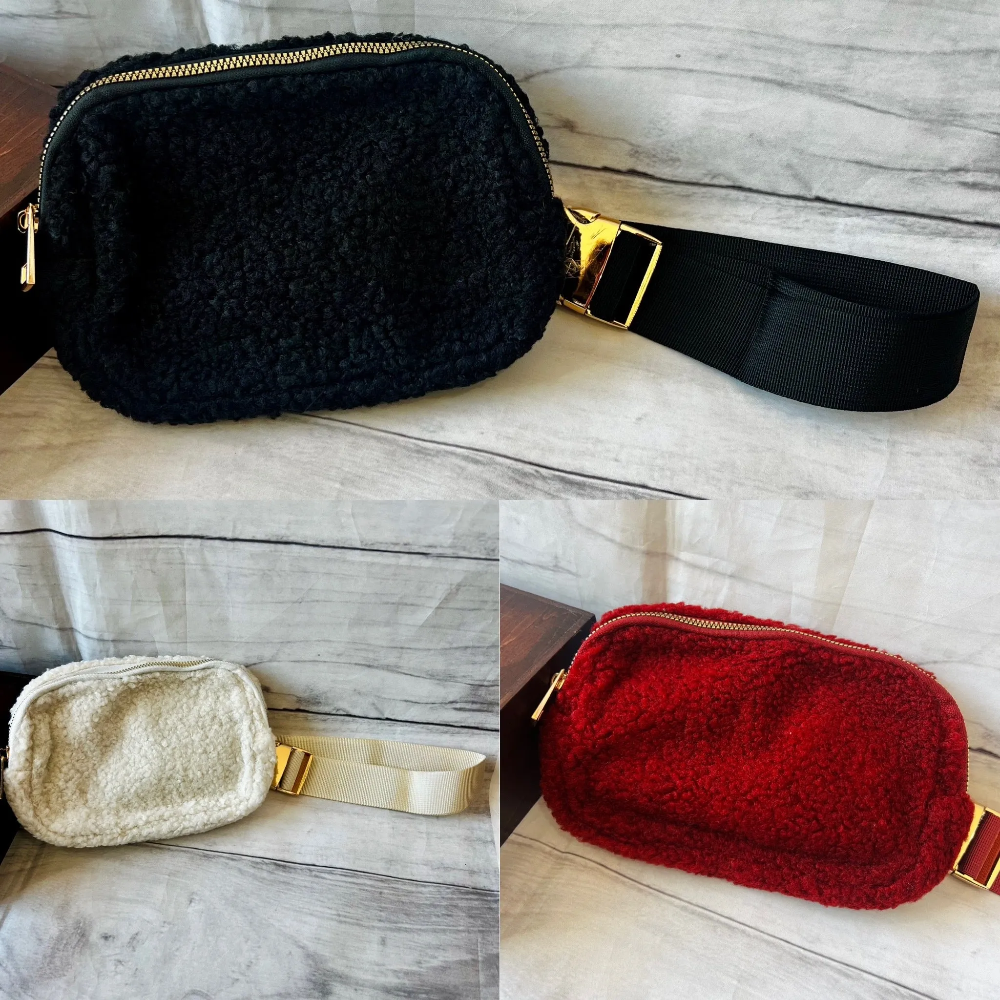 Fuzzy Belt Bag