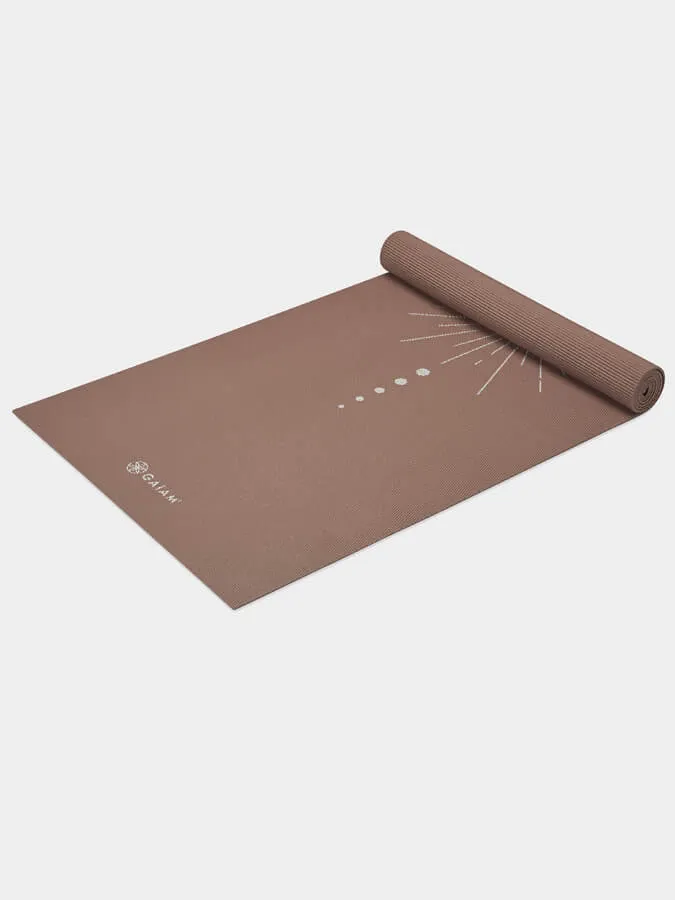 Gaiam Cinnamon Vision Yoga Mat 5mm