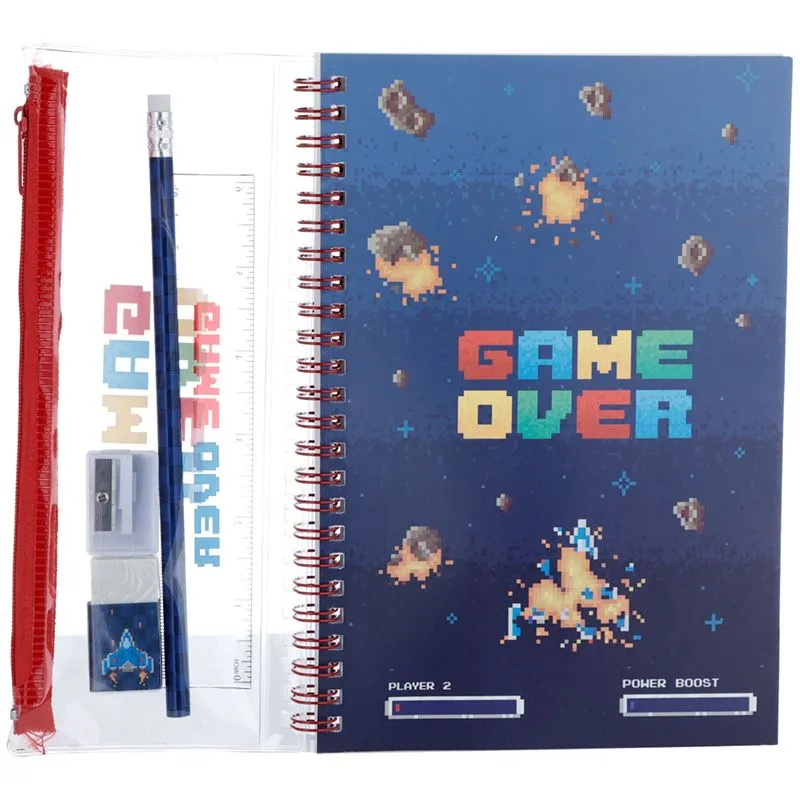 Game Over Stationery Set