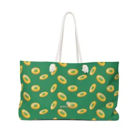 Gold Coins Weekender Bag, Green Irish Style St. Patrick's Day 24"x13" Tote  Bag- Made in USA