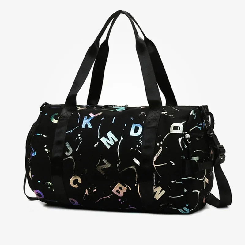 Graffiti Gym Yoga Travel Bag