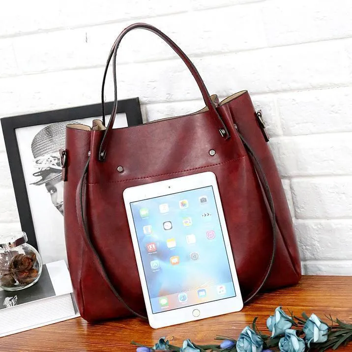 GRETA | VINTAGE WOMEN'S 4-PIECE BAG SET (1 1 FREE)