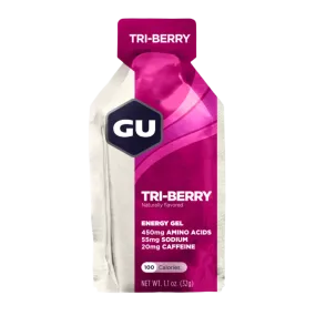 GU Energy - Energy Gels - Tri-Berry (with caffeine)