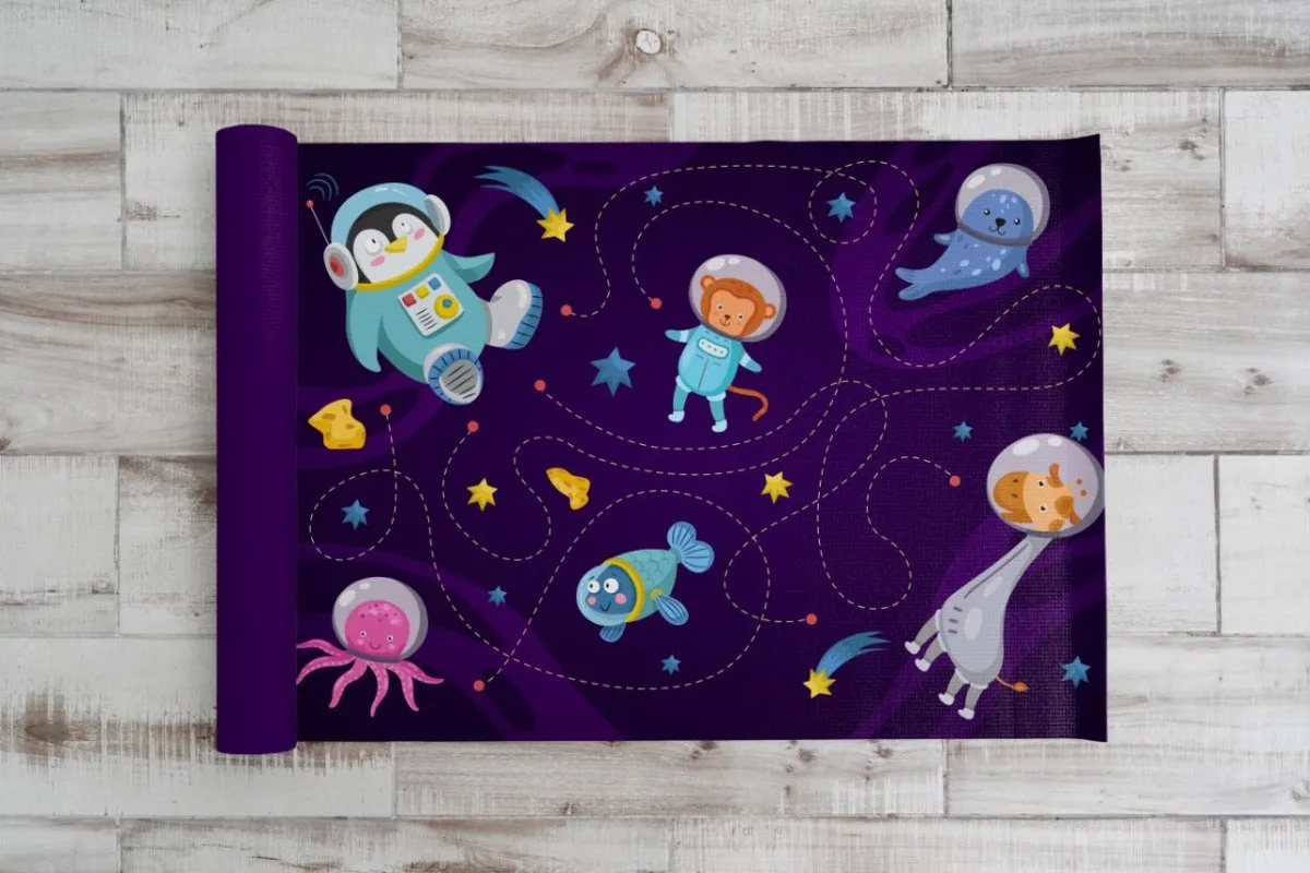 Hello Universe kids yoga mat