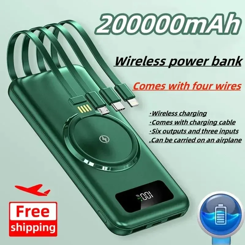 High-Capacity Wireless Power Bank