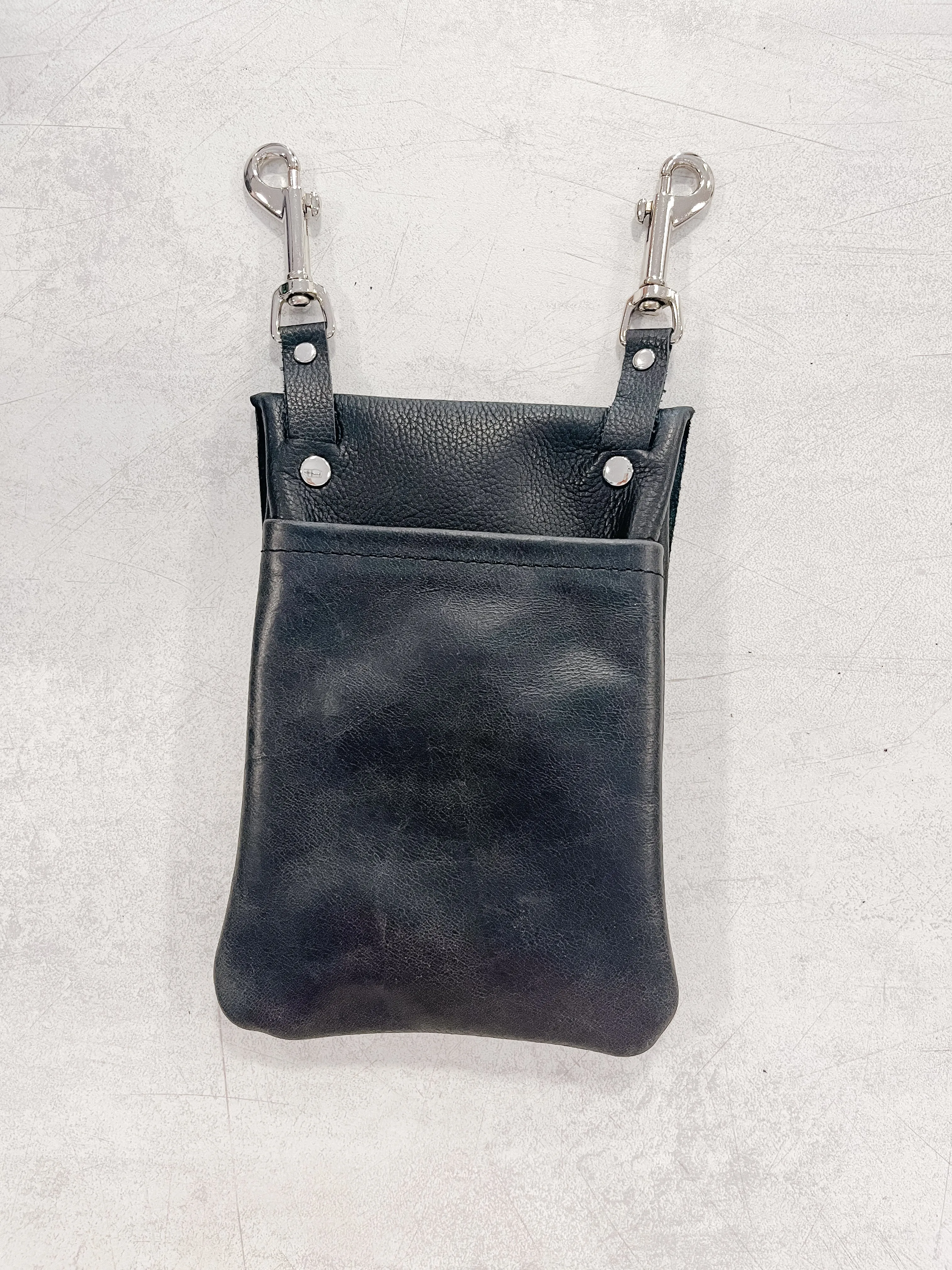 Holbrook Leather Crossbody Bag - Black