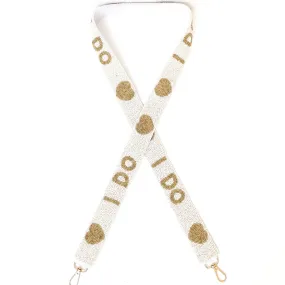 I DO Beaded Strap (gold)