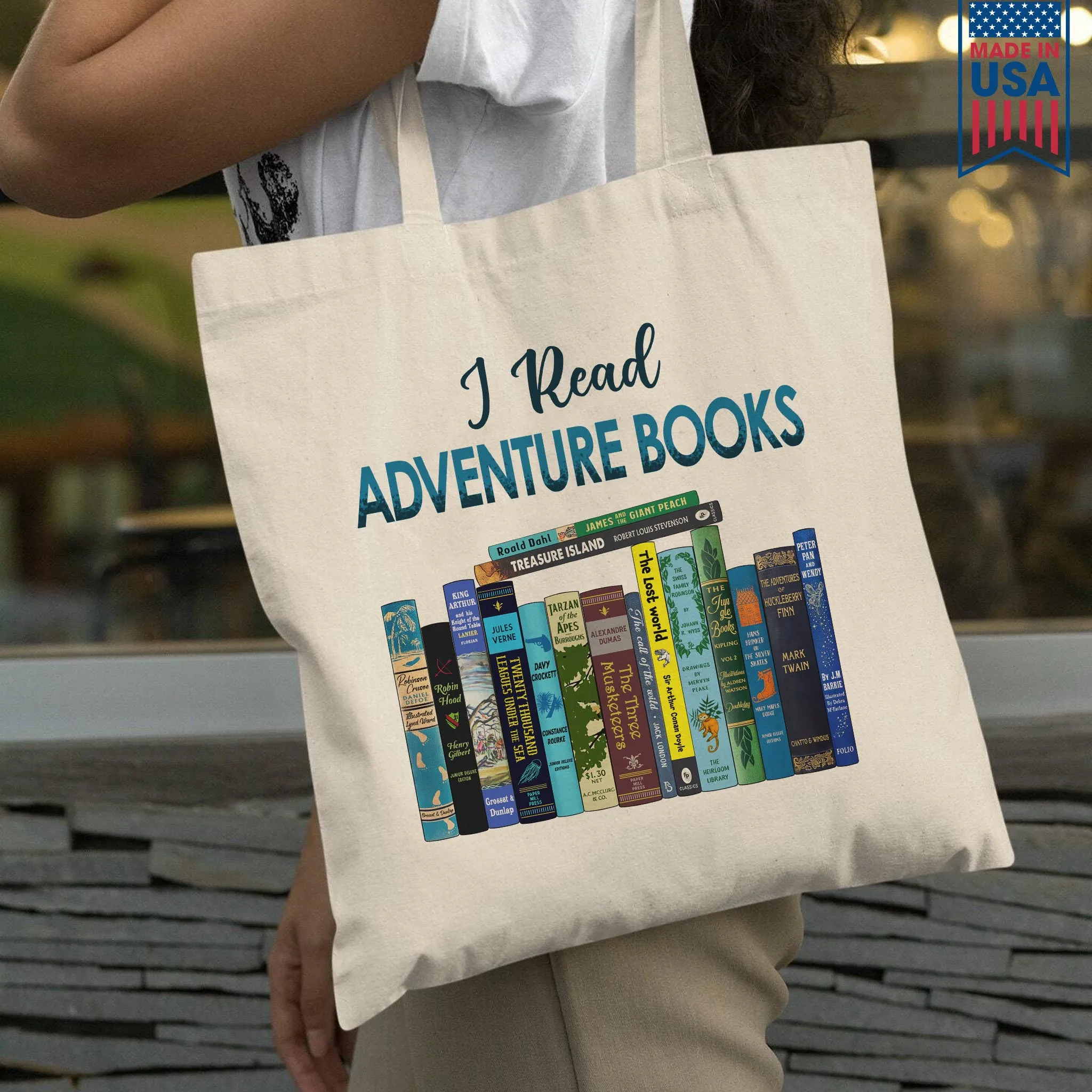 I Read Adventure Books Book Lovers Gift TBW283