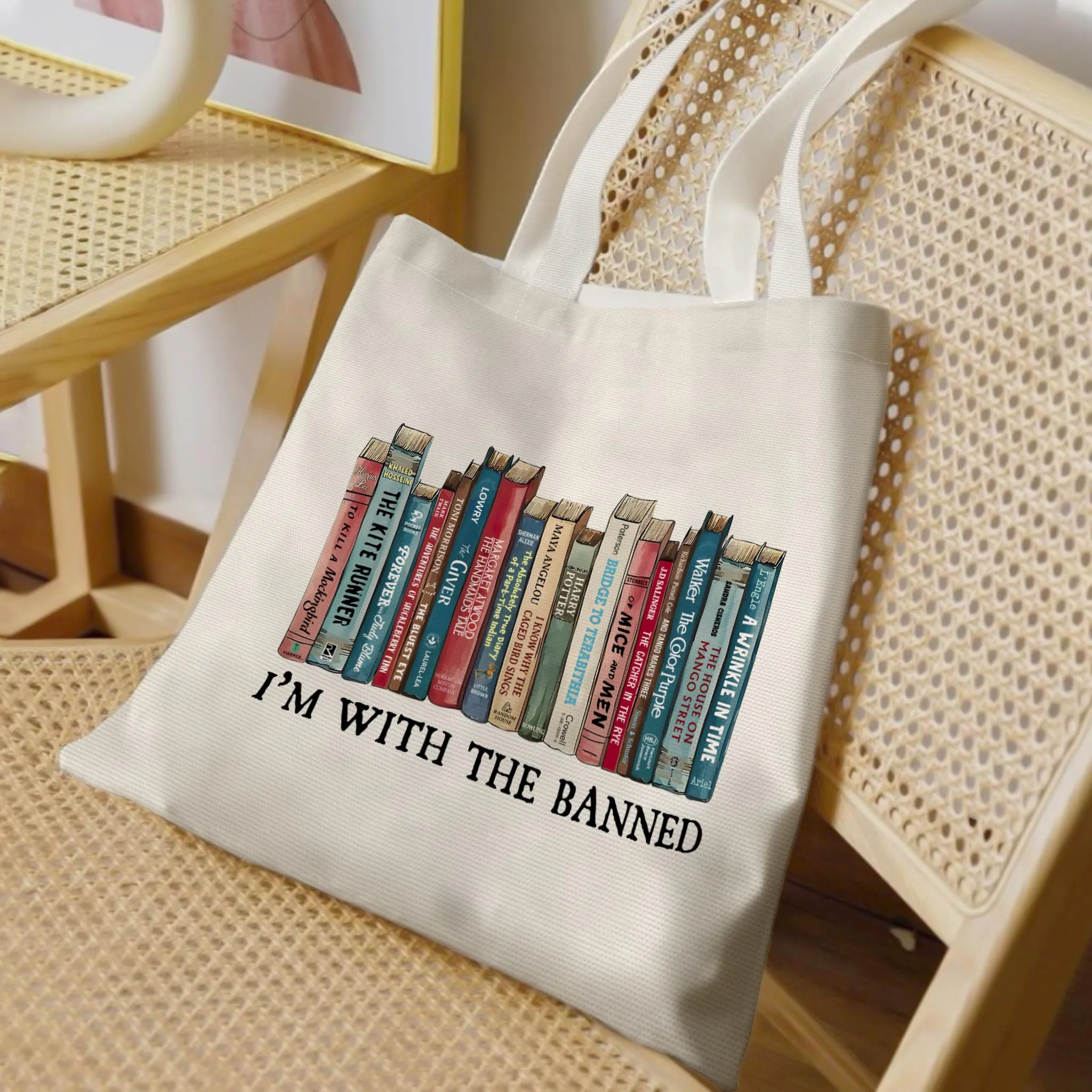 I'm With The Banned Book Lovers Gift TBW537