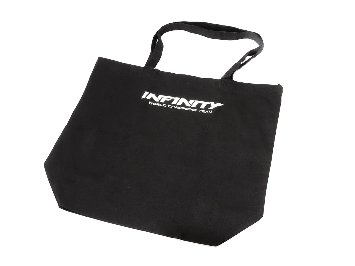 INFINITY CANVAS TOTE BAG (Black / L size) A0073